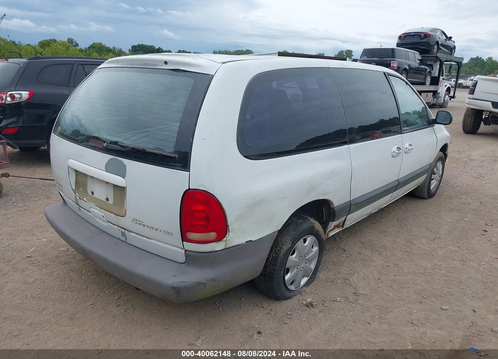 1999 DODGE GRAND CARAVAN SE VIN: 2B4GP44G2XR376186