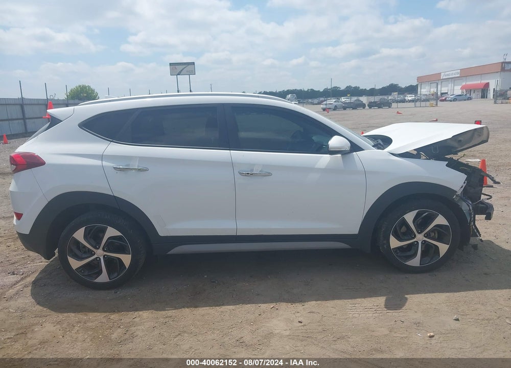 2018 HYUNDAI TUCSON LIMITED VIN: KM8J33A23JU743612