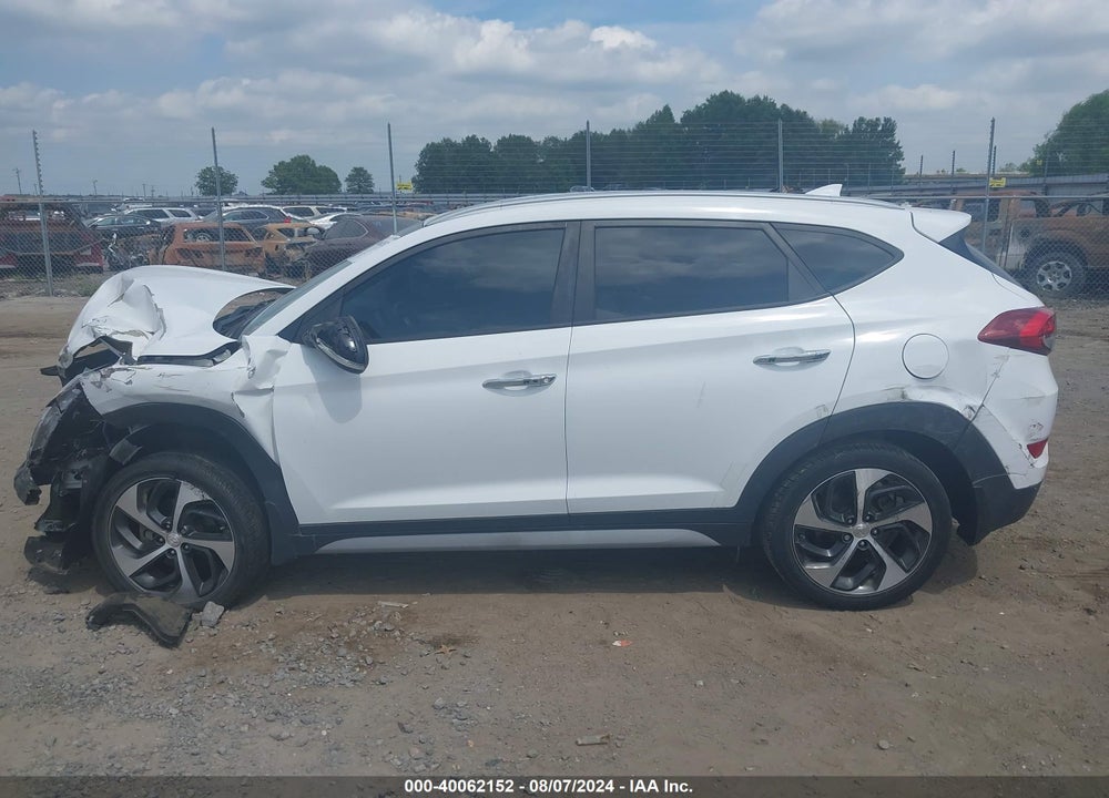 2018 HYUNDAI TUCSON LIMITED VIN: KM8J33A23JU743612