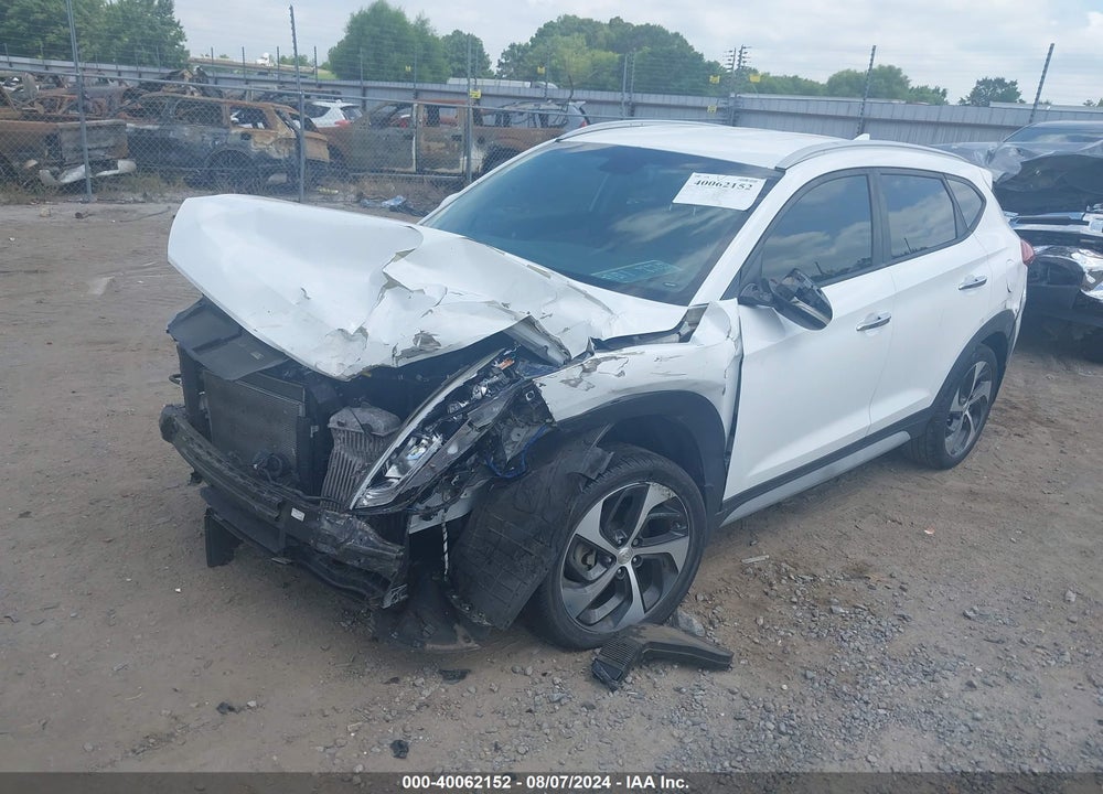 2018 HYUNDAI TUCSON LIMITED VIN: KM8J33A23JU743612