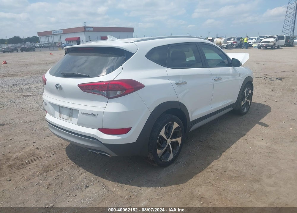2018 HYUNDAI TUCSON LIMITED VIN: KM8J33A23JU743612