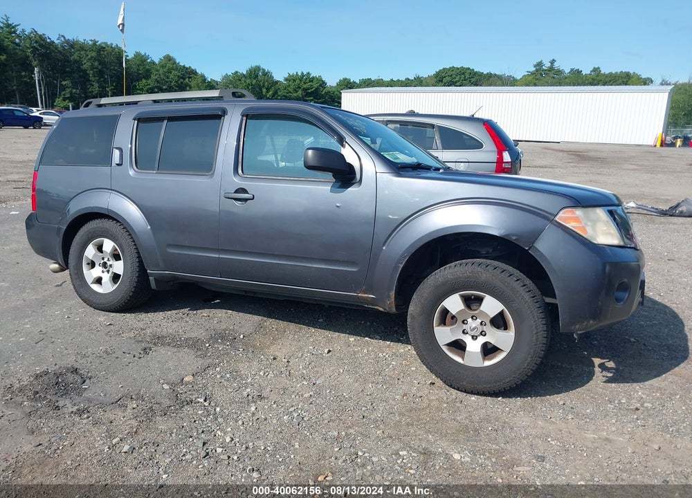 2011 NISSAN PATHFINDER S/LE/SE VIN: 5N1AR1NB4BC631339