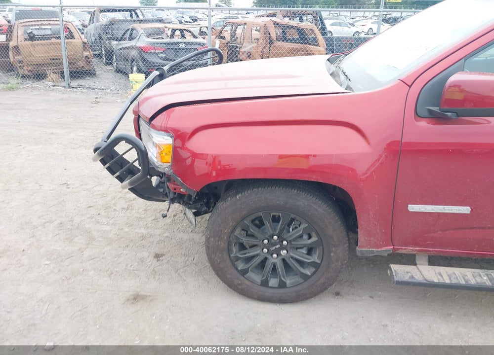 2022 GMC CANYON 2WD SHORT BOX ELEVATION VIN: 1GTG5CEA7N1117210