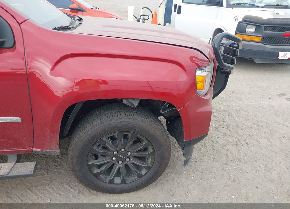 2022 GMC CANYON 2WD SHORT BOX ELEVATION VIN: 1GTG5CEA7N1117210