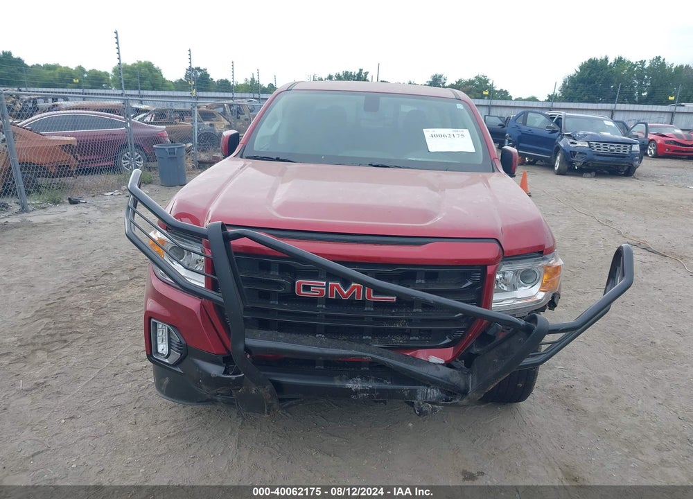 2022 GMC CANYON 2WD SHORT BOX ELEVATION VIN: 1GTG5CEA7N1117210