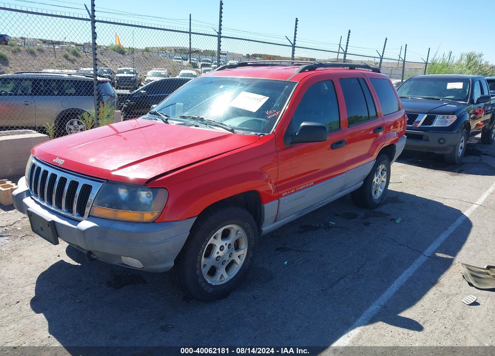 2000 JEEP GRAND CHEROKEE LAREDO VIN: 1J4GW48NXYC265663