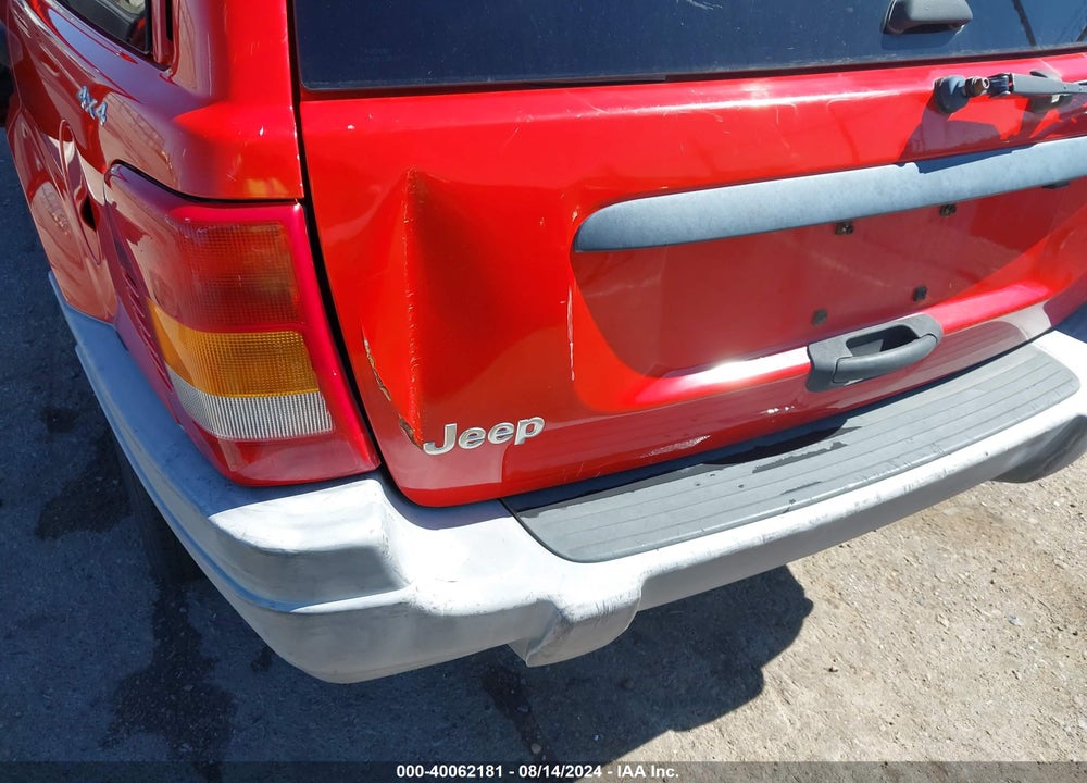 2000 JEEP GRAND CHEROKEE LAREDO VIN: 1J4GW48NXYC265663