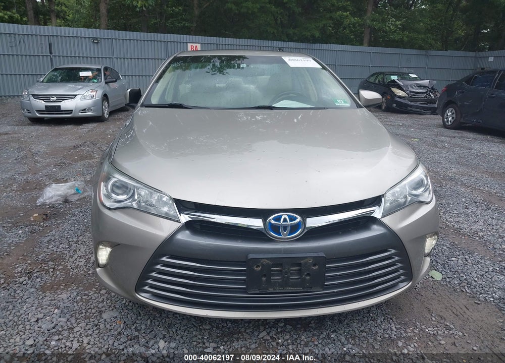 2017 TOYOTA CAMRY HYBRID XLE VIN: 4T1BD1FK7HU212521