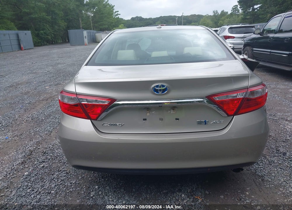2017 TOYOTA CAMRY HYBRID XLE VIN: 4T1BD1FK7HU212521