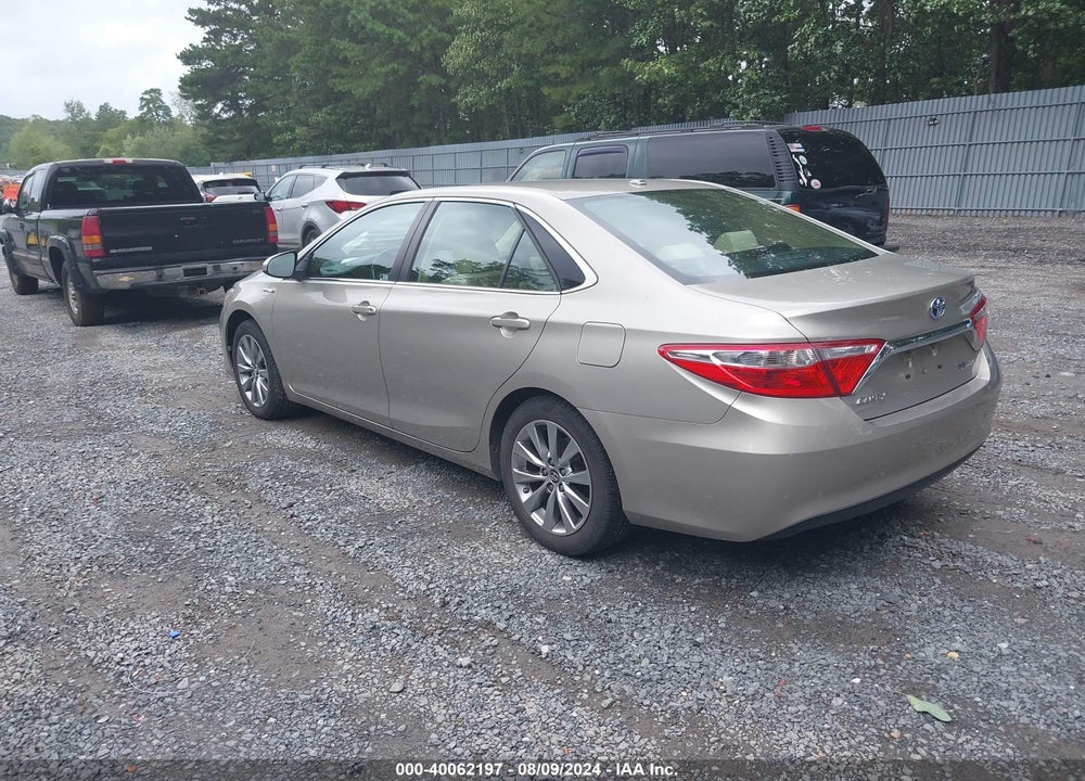2017 TOYOTA CAMRY HYBRID XLE VIN: 4T1BD1FK7HU212521