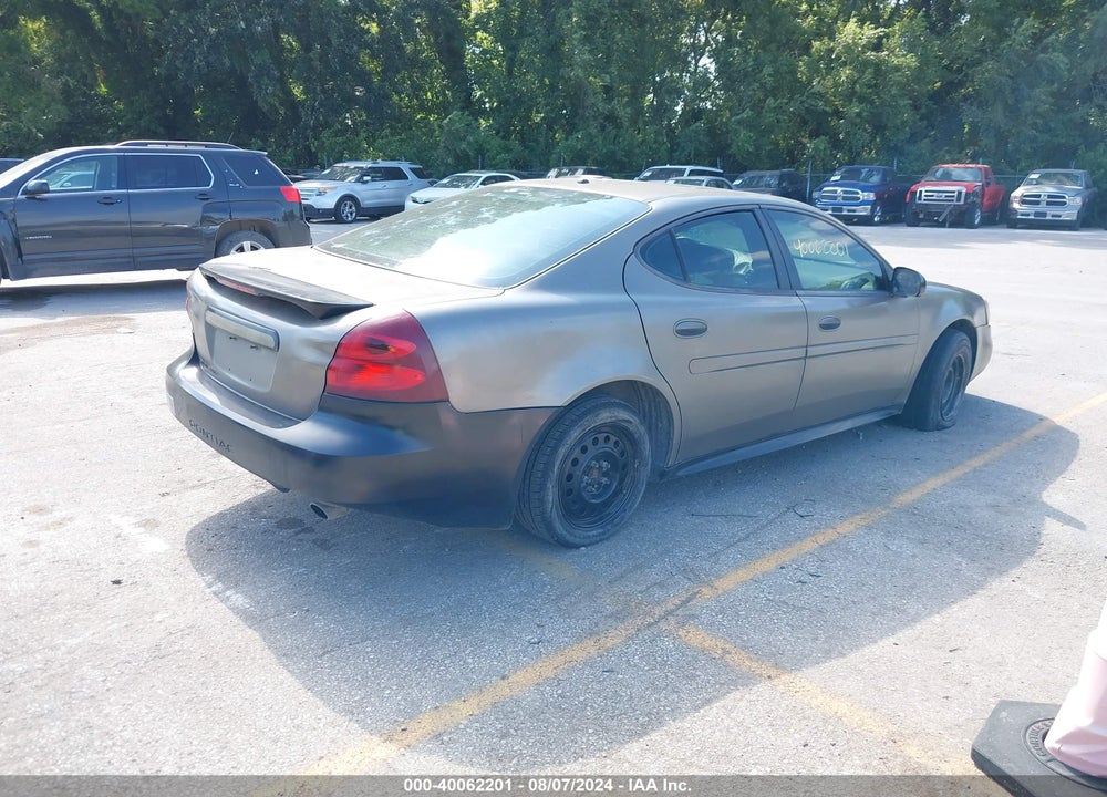 2008 PONTIAC GRAND PRIX VIN: 2G2WP552X81178483