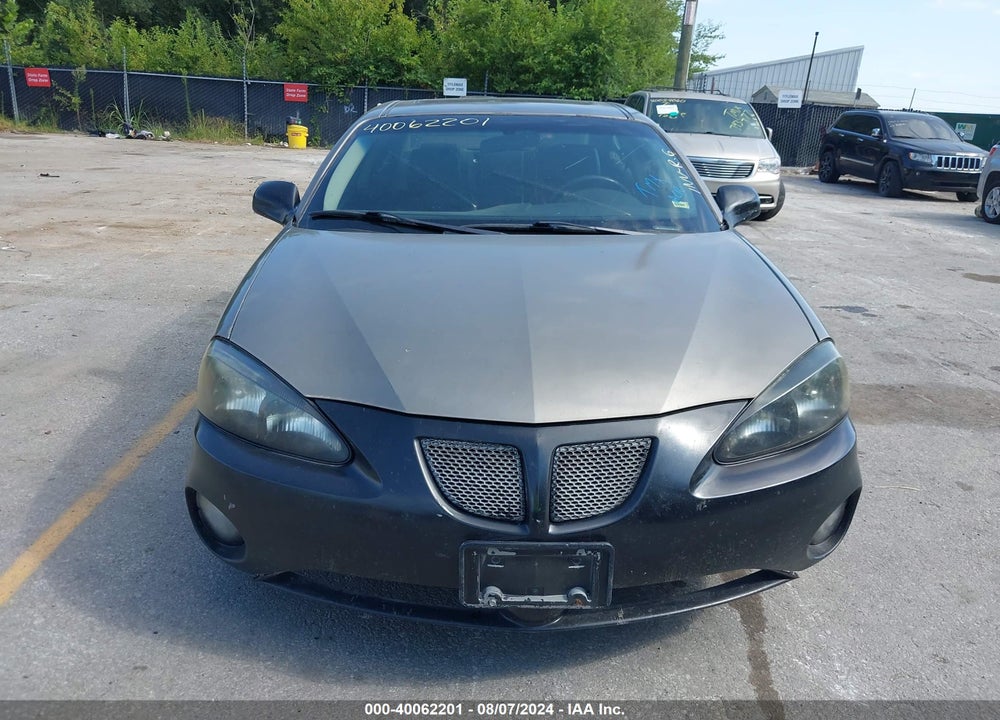 2008 PONTIAC GRAND PRIX VIN: 2G2WP552X81178483