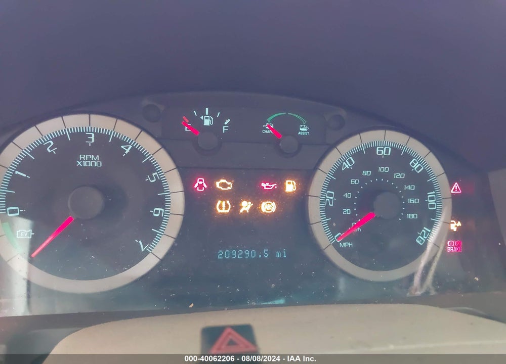 2008 FORD ESCAPE HYBRID VIN: 1FMCU49HX8KD48434