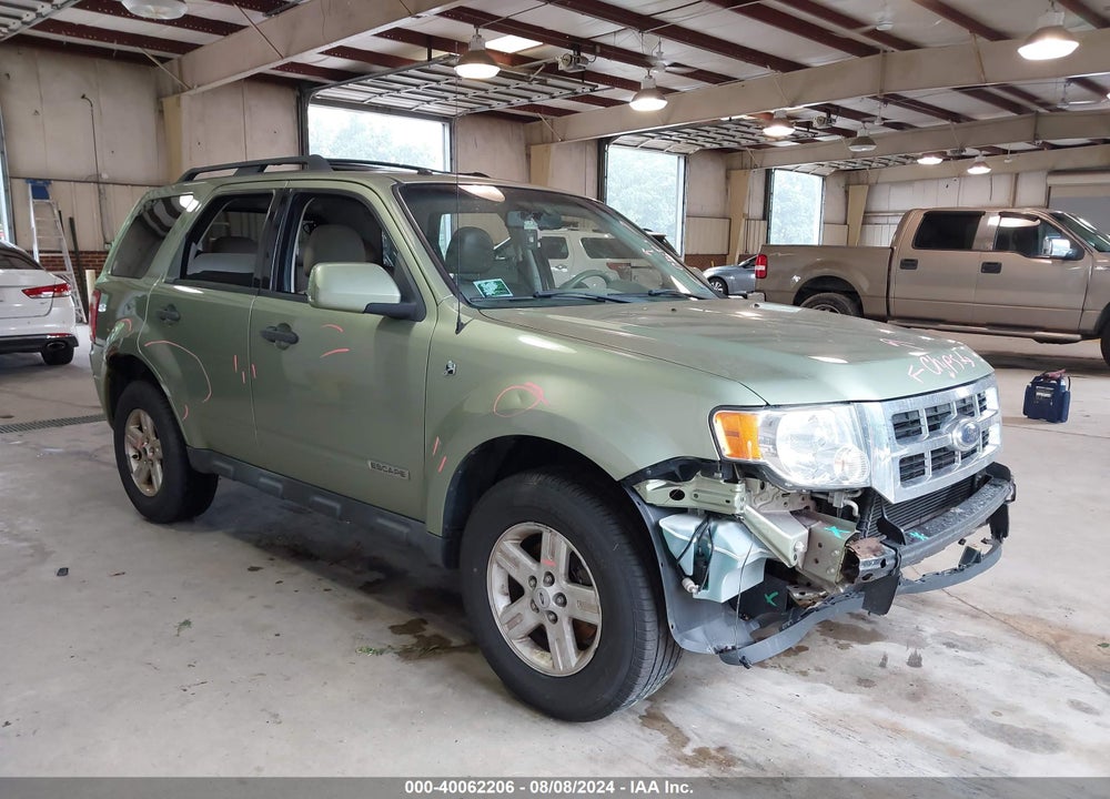 2008 FORD ESCAPE HYBRID VIN: 1FMCU49HX8KD48434