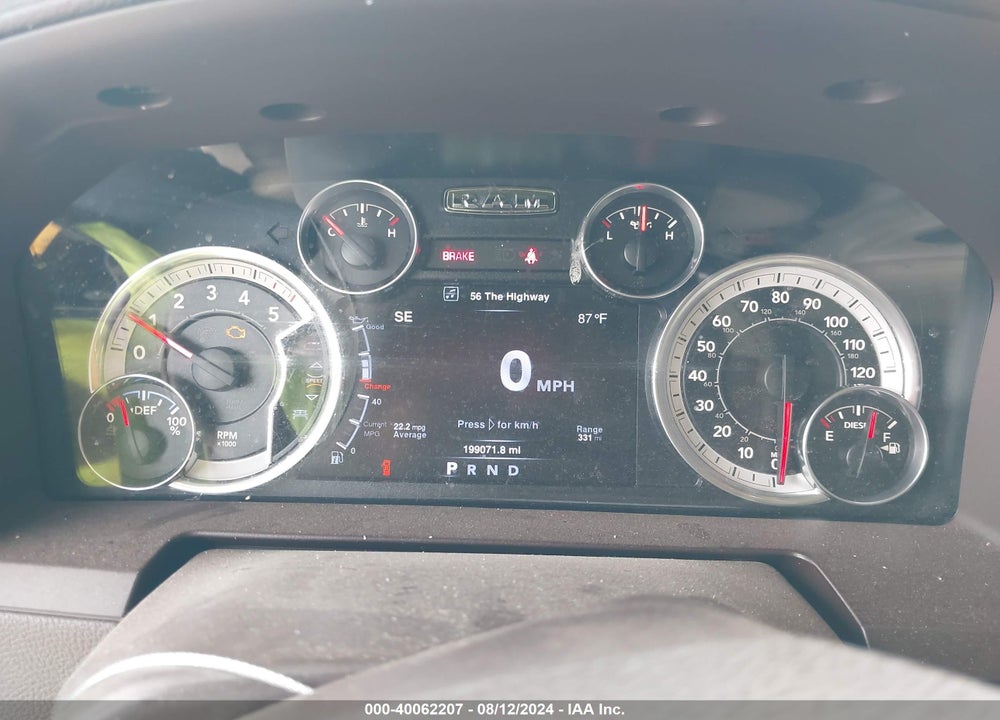 2016 RAM 1500 LAIE VIN: 1C6RR7NM1GS197297