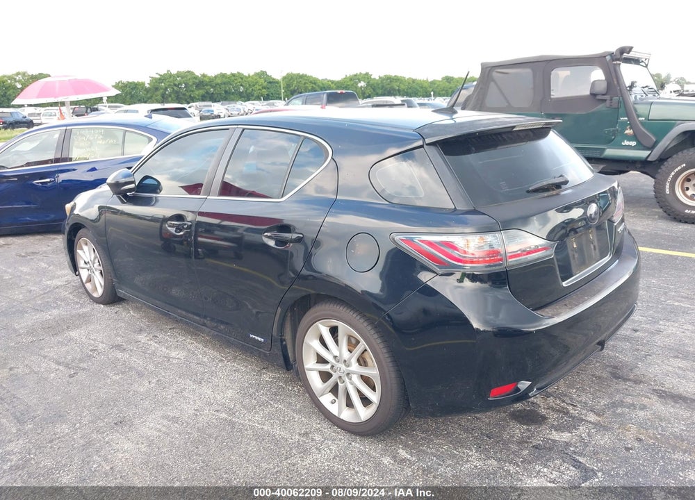 2013 LEXUS CT 200H VIN: JTHKD5BH4D2155138