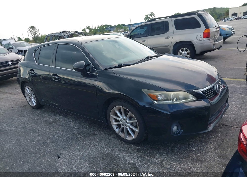 2013 LEXUS CT 200H VIN: JTHKD5BH4D2155138