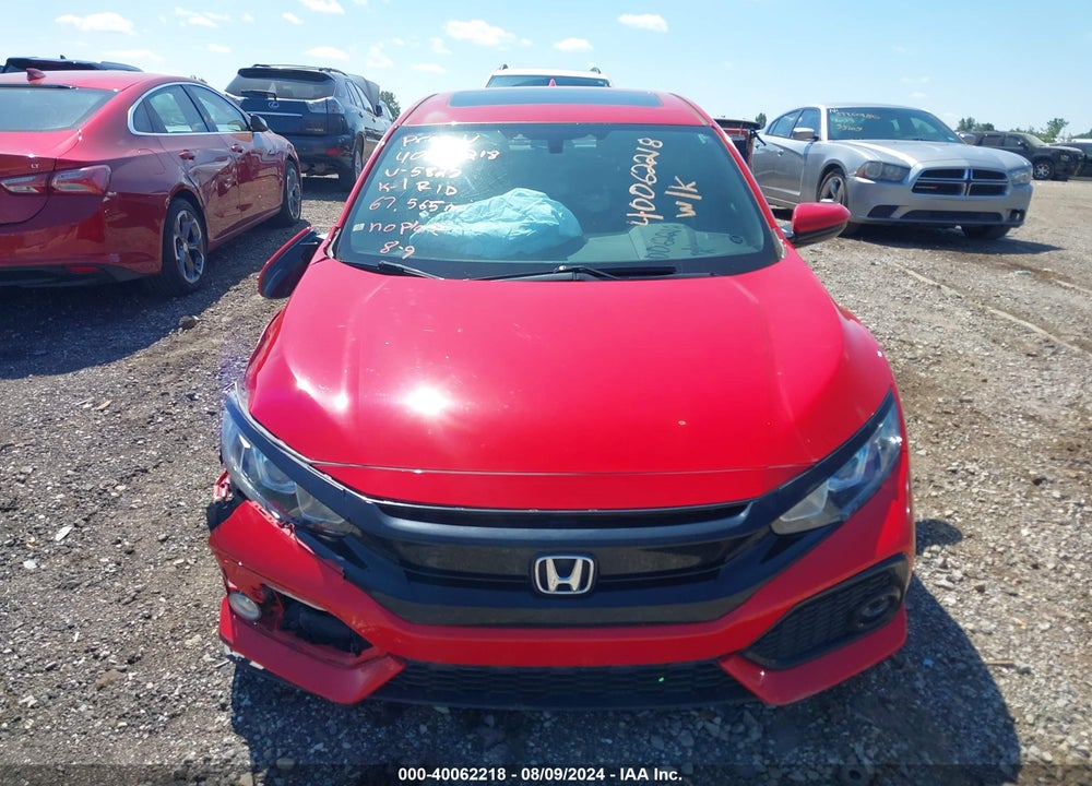 2018 HONDA CIVIC EX VIN: SHHFK7H59JU215827