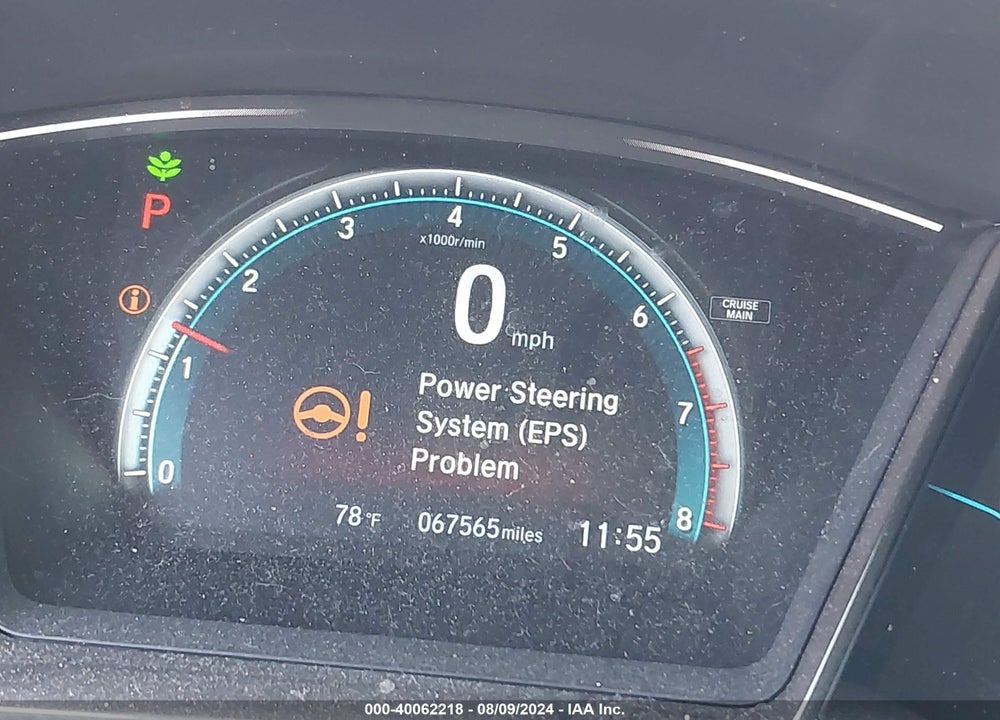 2018 HONDA CIVIC EX VIN: SHHFK7H59JU215827