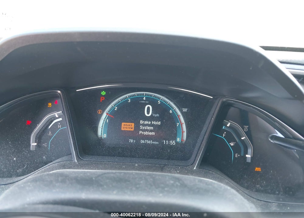 2018 HONDA CIVIC EX VIN: SHHFK7H59JU215827