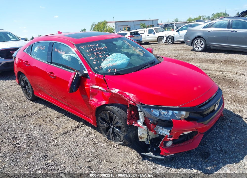 2018 HONDA CIVIC EX VIN: SHHFK7H59JU215827