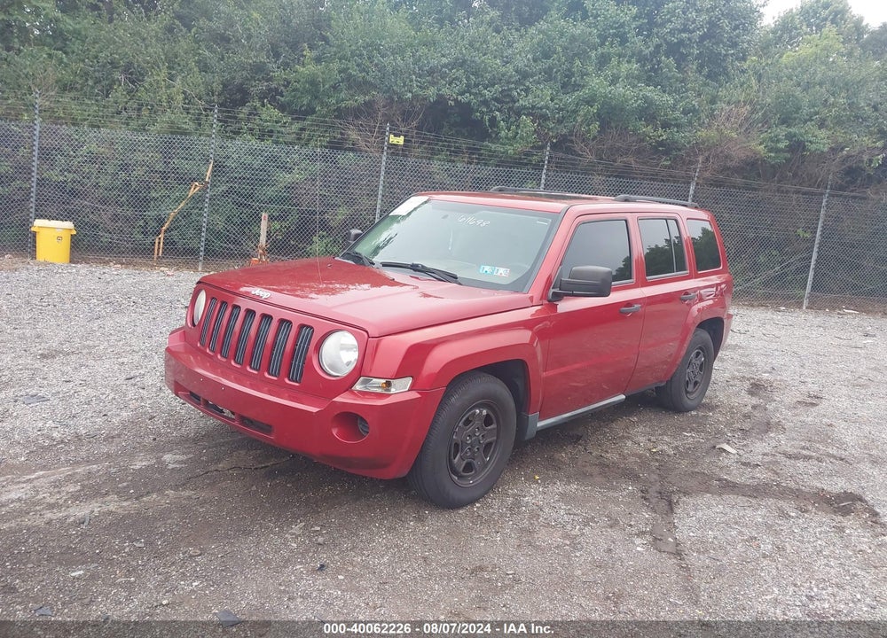2008 JEEP PATRIOT SPORT VIN: 1J8FF28W58D611698