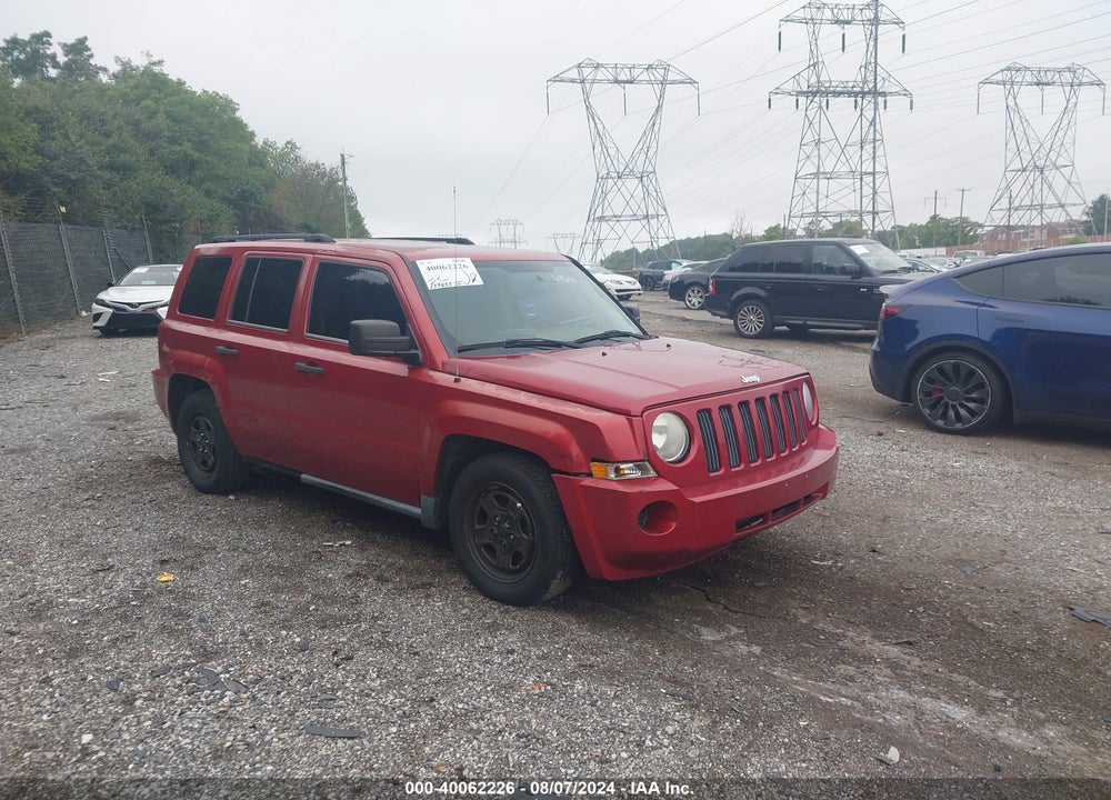 2008 JEEP PATRIOT SPORT VIN: 1J8FF28W58D611698