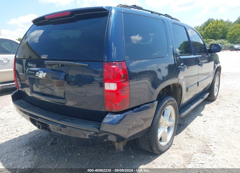 2007 CHEVROLET TAHOE LTZ VIN: 1GNFK13077J160930