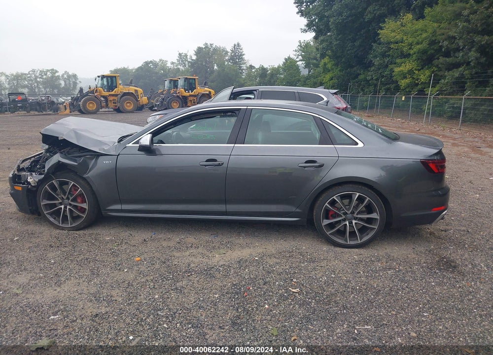 2018 AUDI S4 3.0T PREMIUM PLUS VIN: WAUC4AF46JA025088