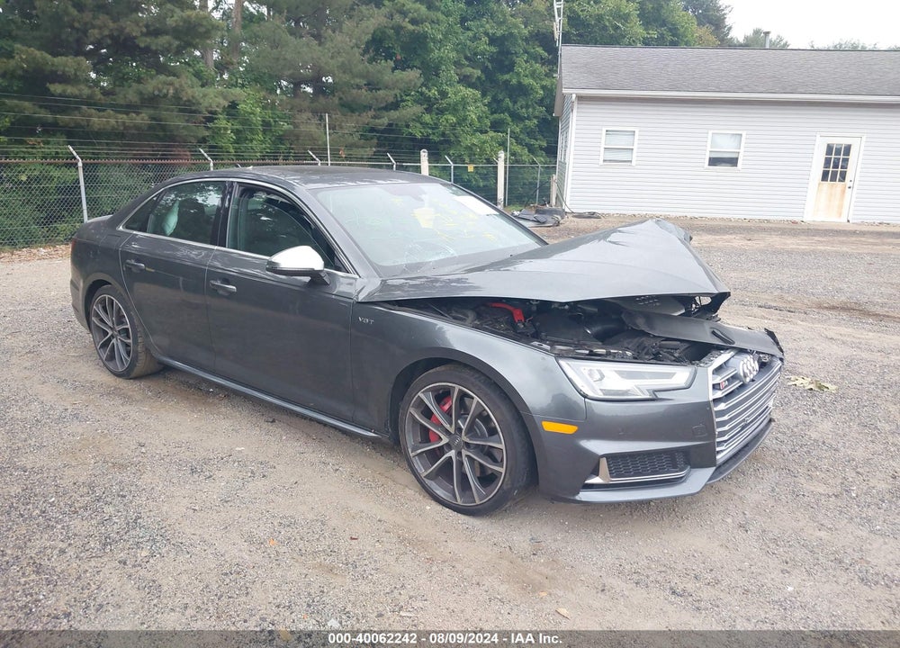 2018 AUDI S4 3.0T PREMIUM PLUS VIN: WAUC4AF46JA025088