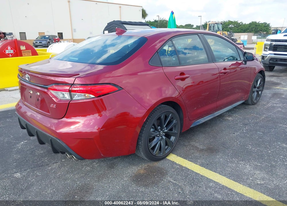 2024 TOYOTA COROLLA SE VIN: 5YFS4MCE1RP169829