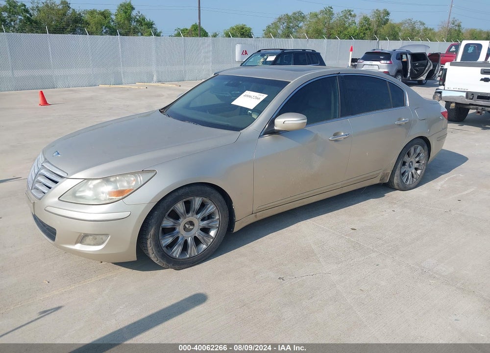 2009 HYUNDAI GENESIS 3.8 VIN: KMHGC46E99U026193