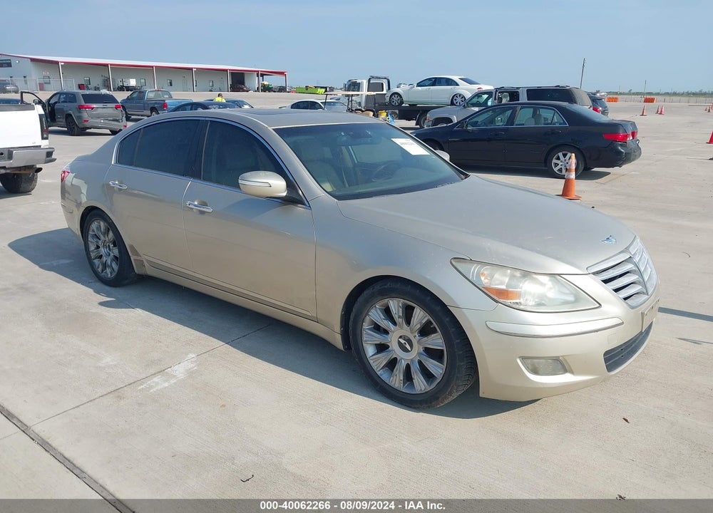 2009 HYUNDAI GENESIS 3.8 VIN: KMHGC46E99U026193