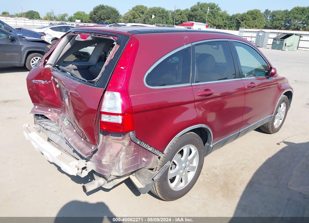 2007 HONDA CR-V EX-L VIN: JHLRE387X7C066577