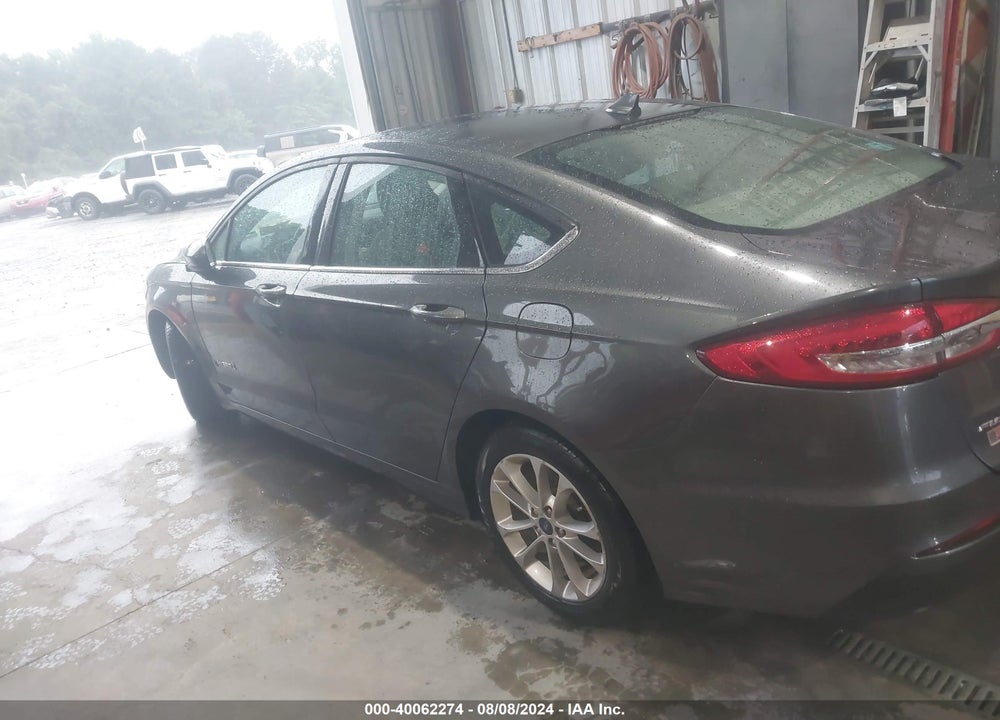 2019 FORD FUSION HYBRID SE VIN: 3FA6P0LU9KR262953