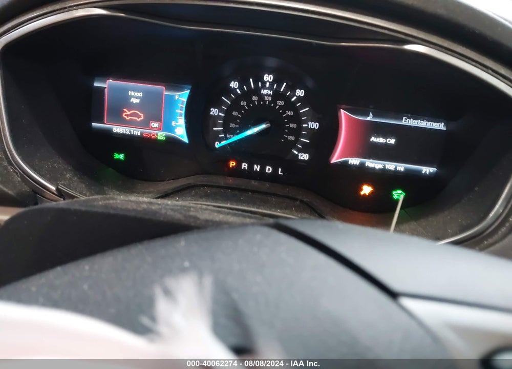 2019 FORD FUSION HYBRID SE VIN: 3FA6P0LU9KR262953