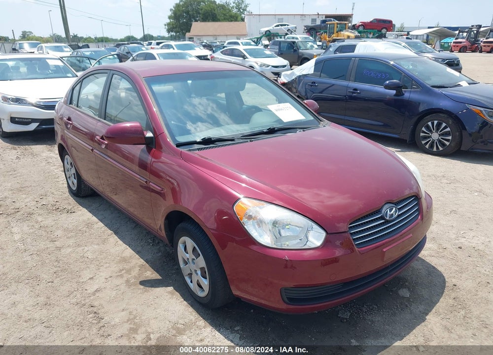 2008 HYUNDAI ACCENT GLS VIN: KMHCN46C78U168256