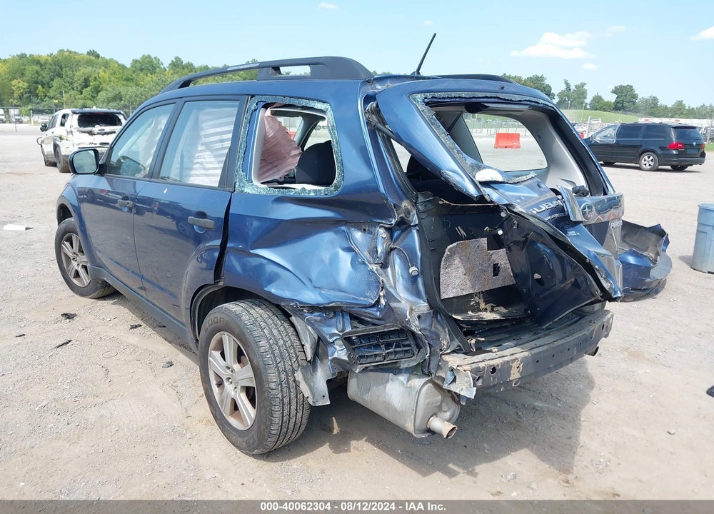 2011 SUBARU FORESTER 2.5X VIN: JF2SHBBC1BH745561