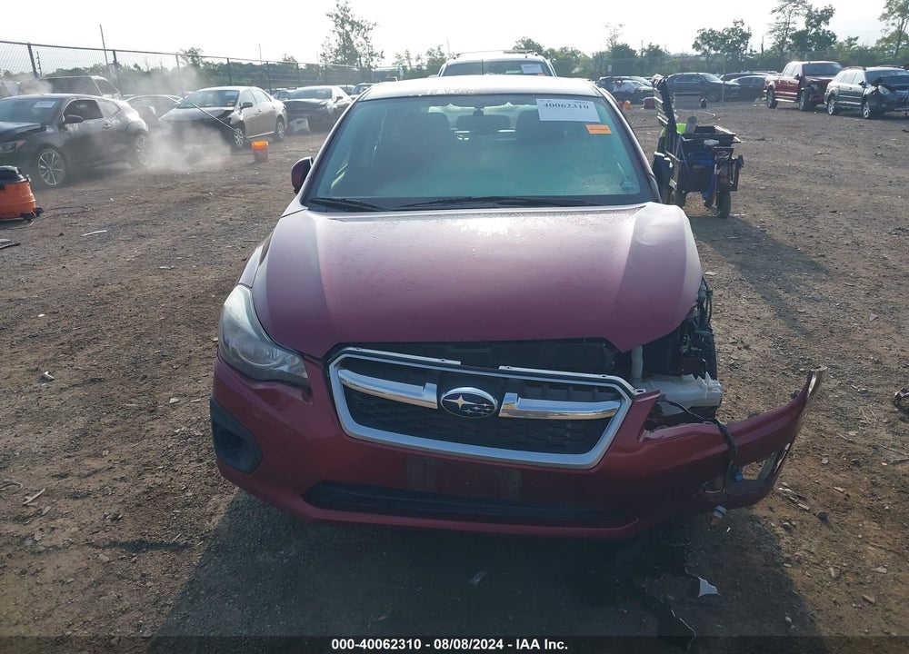 2013 SUBARU IMPREZA 2.0I PREMIUM VIN: JF1GPAD63DH837563