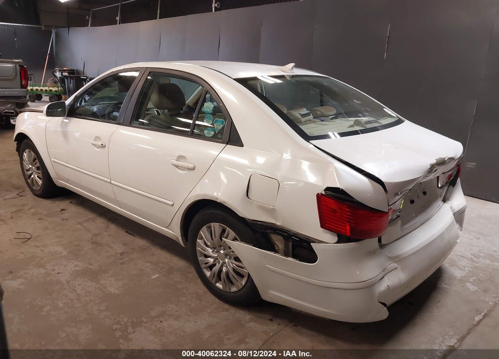 2009 HYUNDAI SONATA GLS VIN: 5NPET46C69H518510