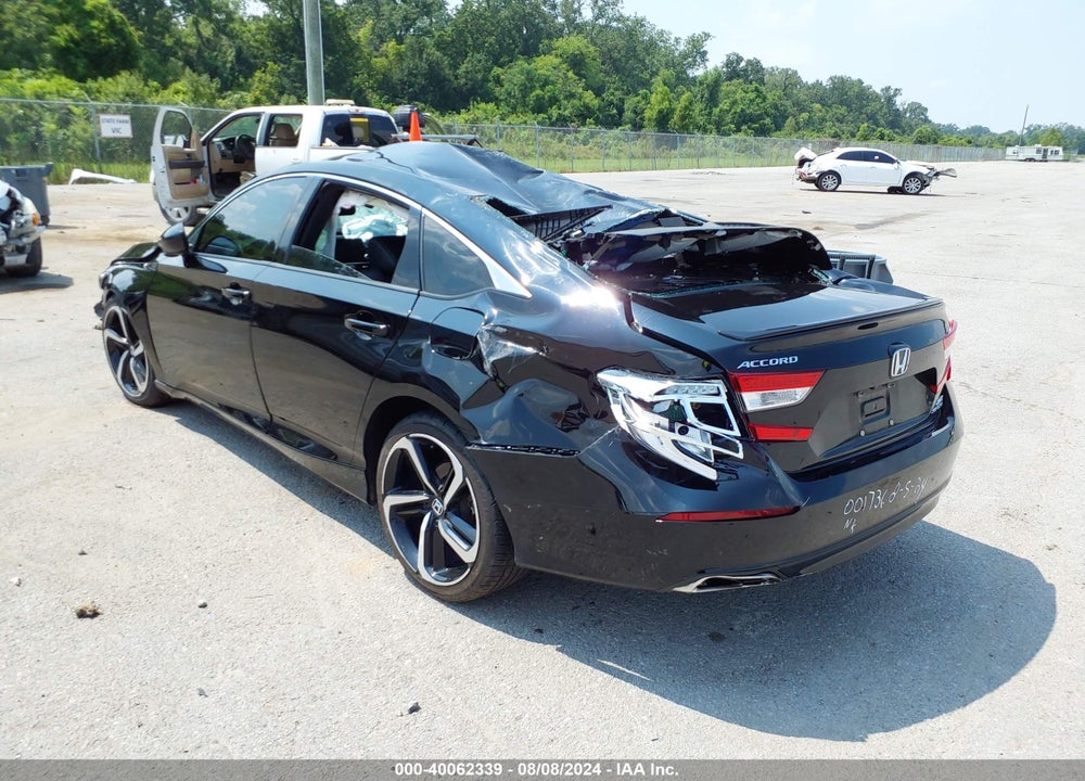 2022 HONDA ACCORD SPORT 2.0T VIN: 1HGCV2F3XNA001736