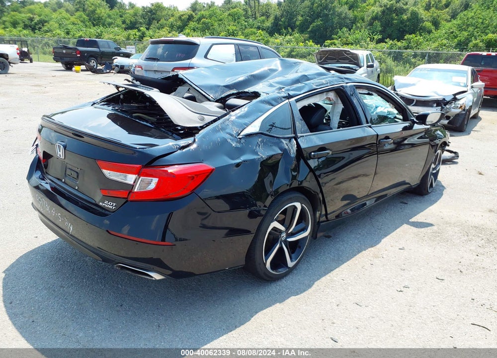 2022 HONDA ACCORD SPORT 2.0T VIN: 1HGCV2F3XNA001736