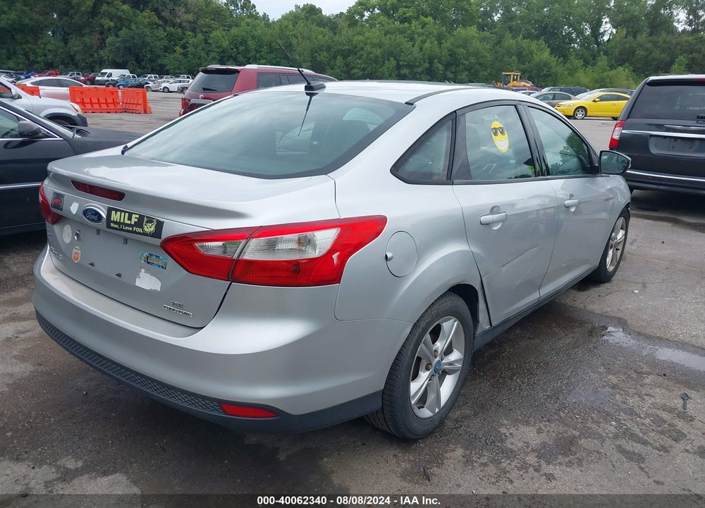 2014 FORD FOCUS SE VIN: 1FADP3F24EL127739