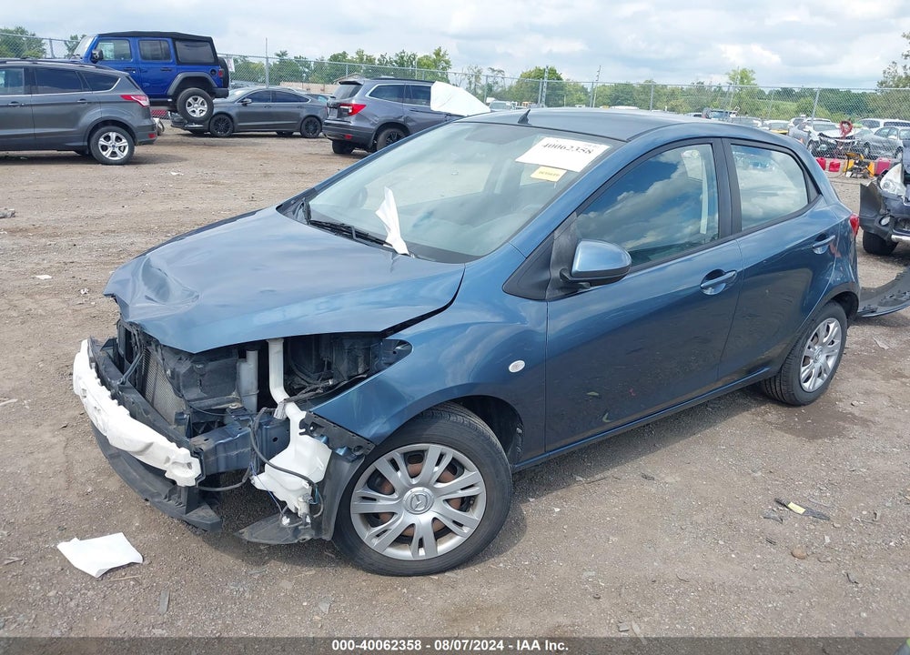 2014 MAZDA MAZDA2 VIN: JM1DE1KZ1E0185980