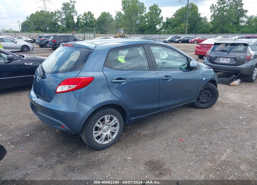 2014 MAZDA MAZDA2 VIN: JM1DE1KZ1E0185980