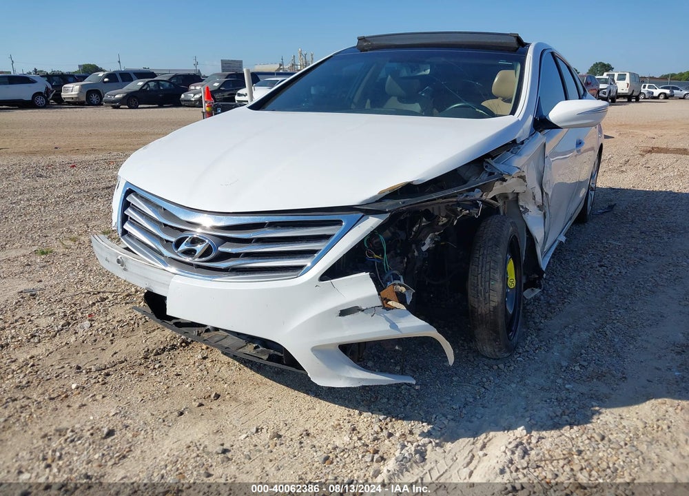 2013 HYUNDAI AZERA VIN: KMHFH4JG8DA233626