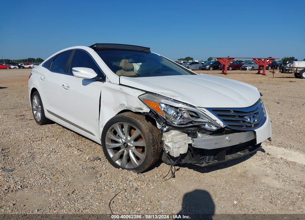2013 HYUNDAI AZERA VIN: KMHFH4JG8DA233626