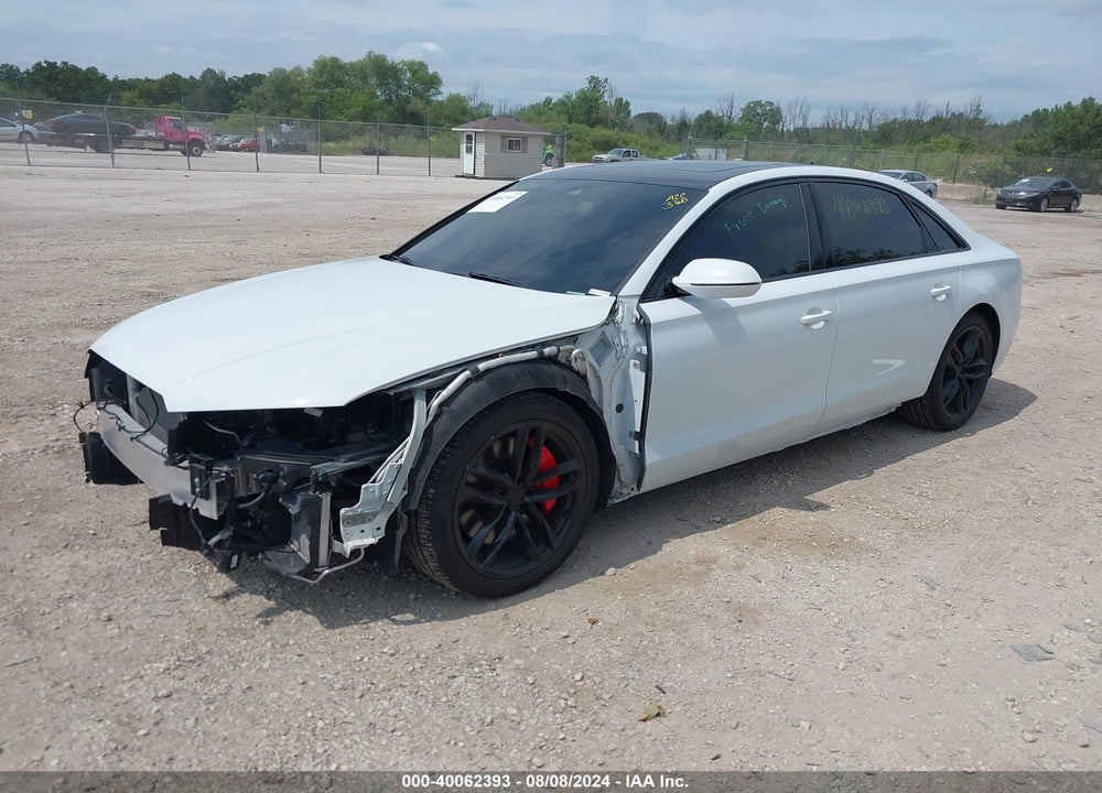 2017 AUDI A8 L 3.0T VIN: WAU44AFDXHN000492
