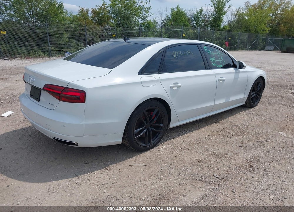 2017 AUDI A8 L 3.0T VIN: WAU44AFDXHN000492