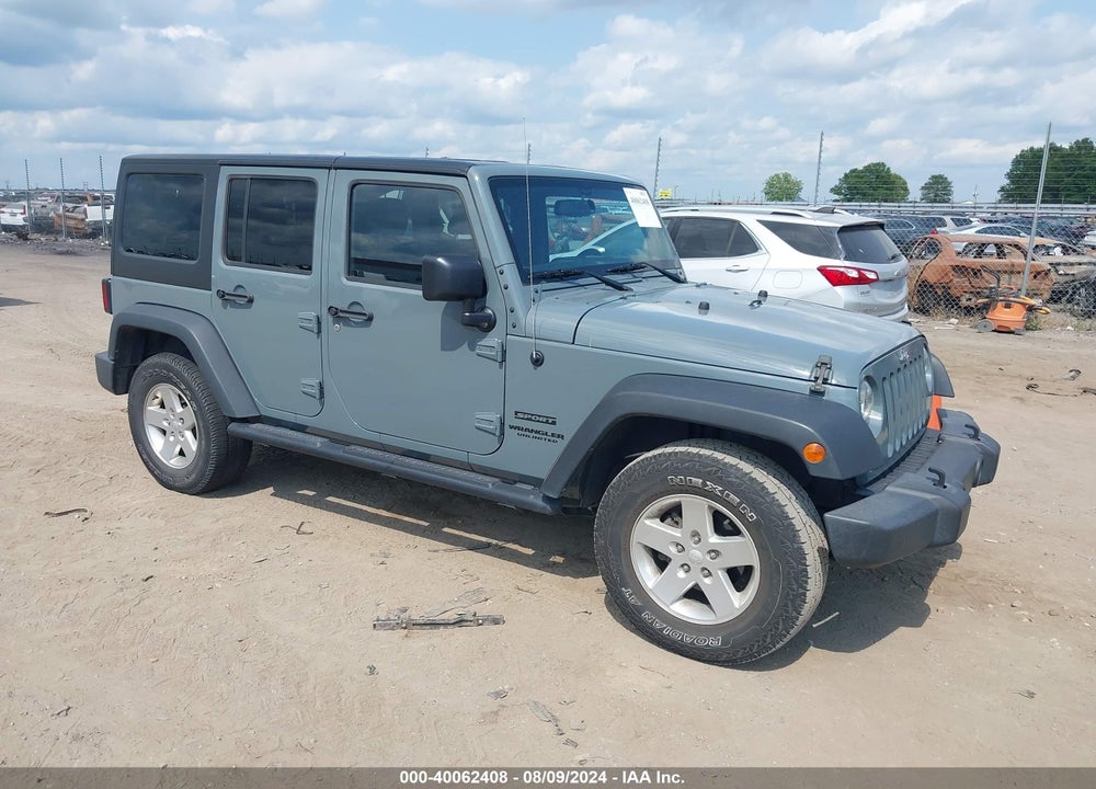 2015 JEEP WRANGLER UNLIMITED SPORT VIN: 1C4BJWDG0FL586223